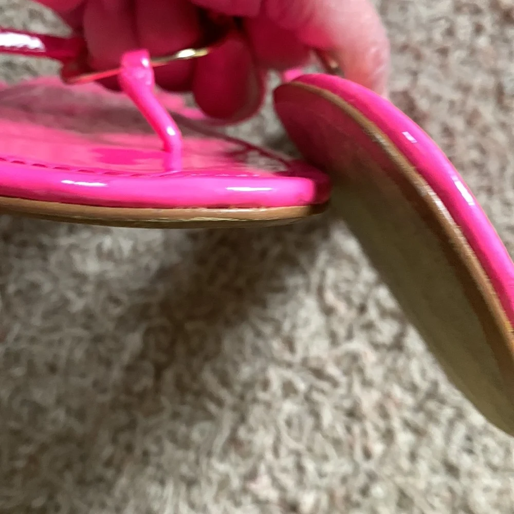 Victoria’s Secret Colin Stewart Flip Flops 9B Pink Slip On Casual Everyday Thong